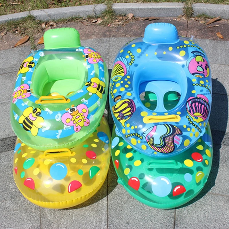Baby Swimming Floater - 1pc Inflatable Baby Swimming Ring Pool