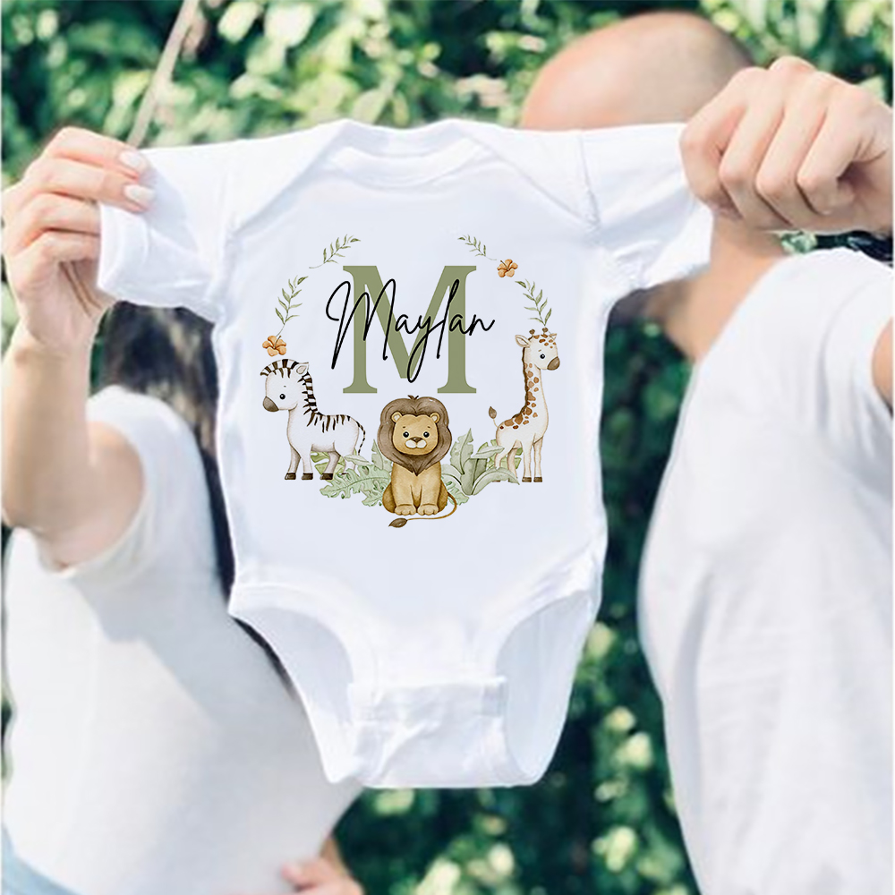 Baby Products Name - Personalized Baby Jumpsuit Custom Name Newborn