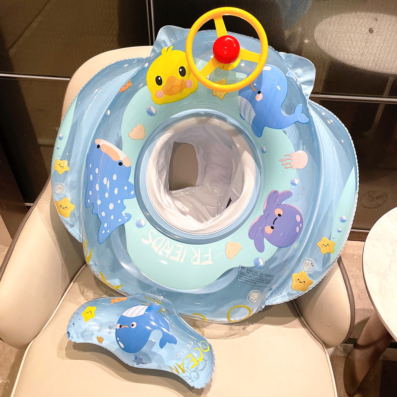 Baby Swimming Floater - Baby Swim Ring Tube Inflatable Toy