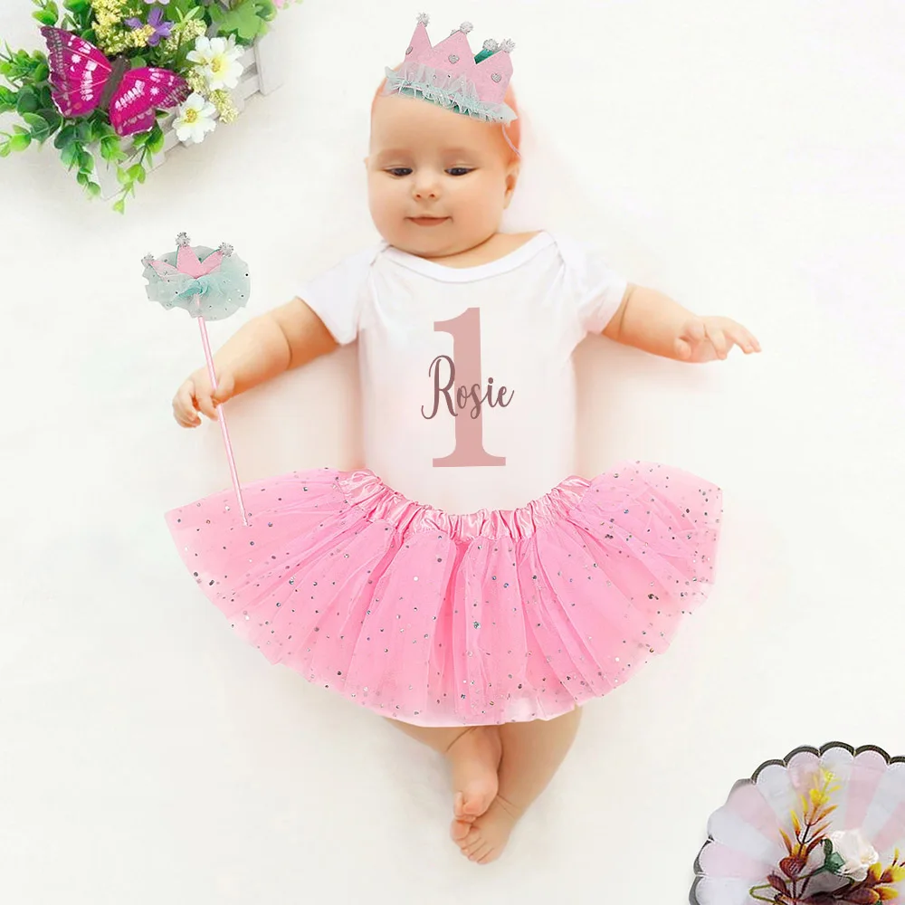 Baby Products Name - Personalized Birthday Baby Girl Dresses Custom