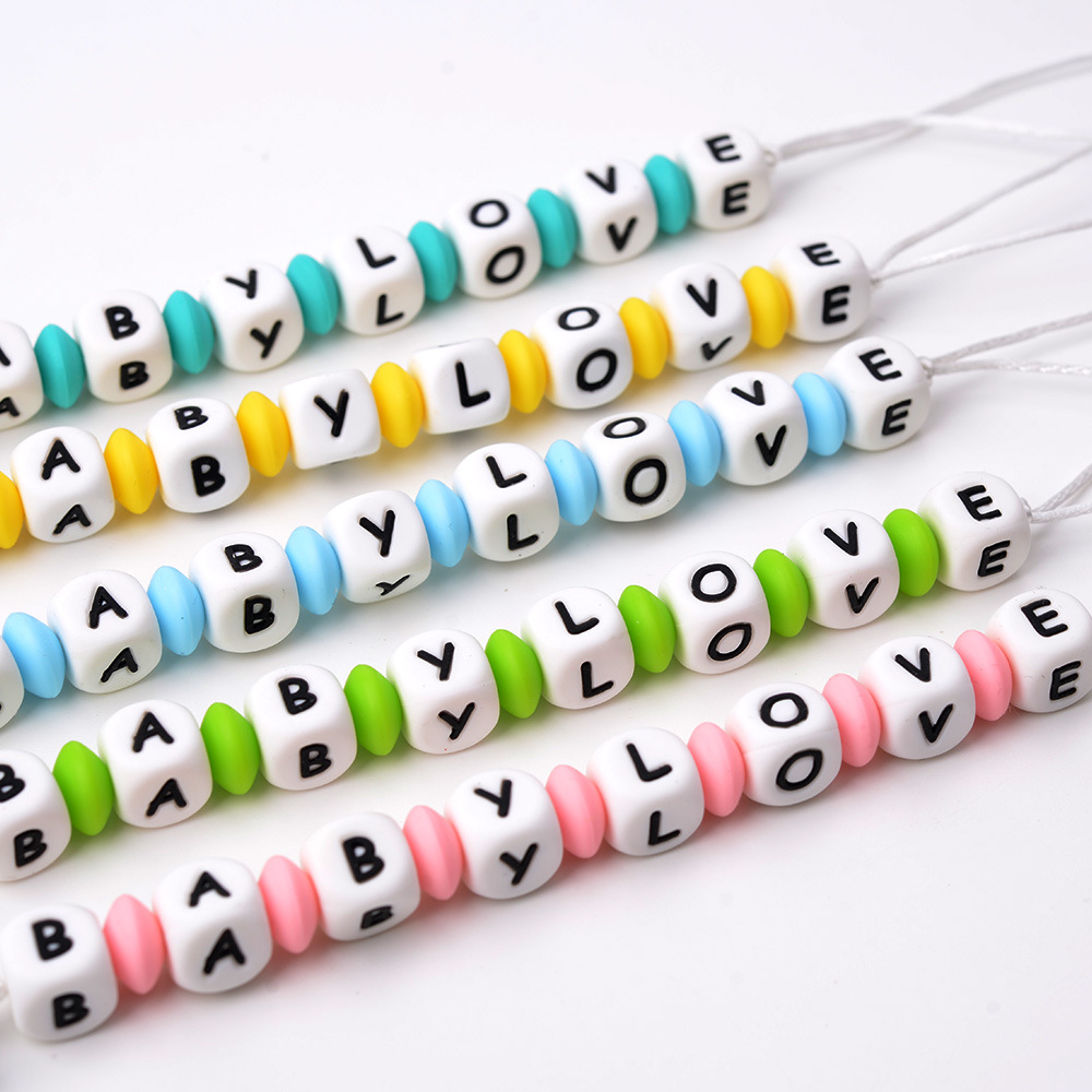 Baby Products Name - New Personalized Name Baby Pacifier Clip