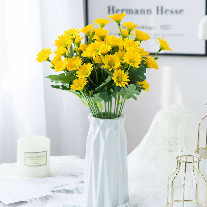 21 Heads Artificial Flower Aut - Baby Products Pack 评论和价格