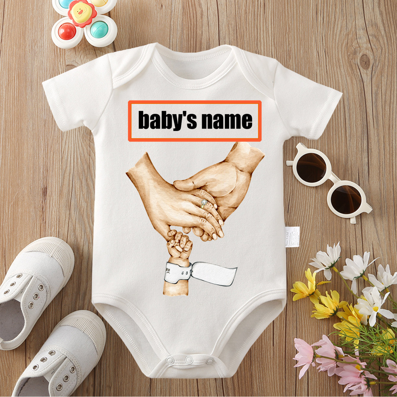 Custom Text (Baby's Name) Jump - Baby Products Name 评论和价格