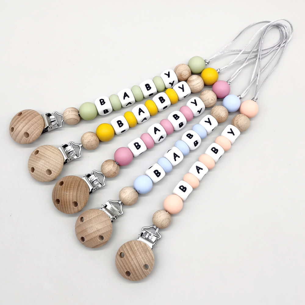 Custom Name Pacifier Clips Cha - Baby Products Name 评论和价格
