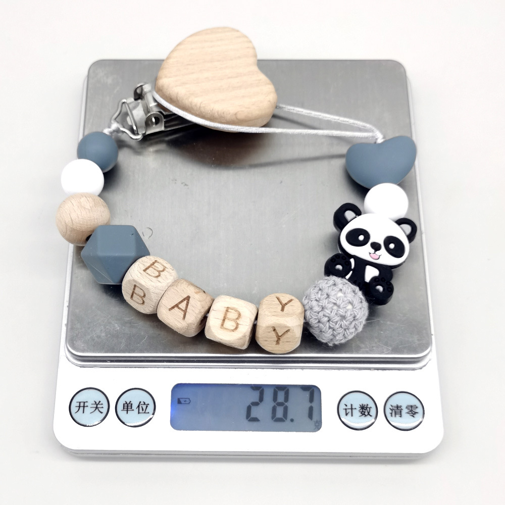 Wooden Personalized Baby Pacif - Baby Products Name 评论和价格