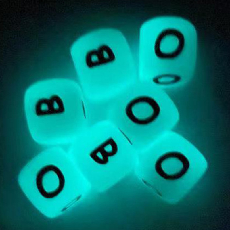 50Pcs 12mm Glow In the Dark En - Baby Products Name 评论和价格