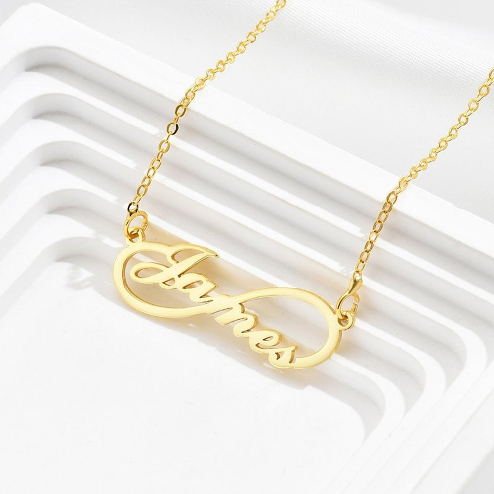 Custom Infinity Name Necklace  - Baby Products Name 评论和价格