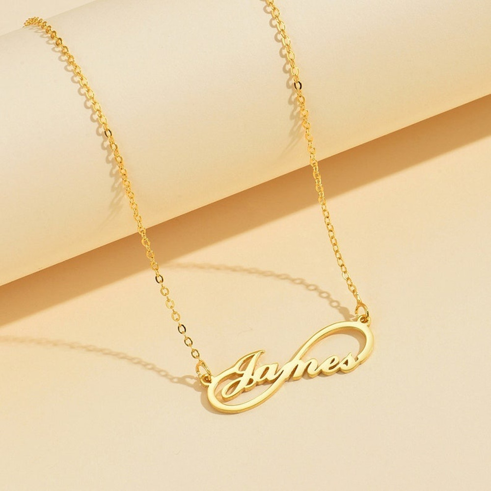 Custom Infinity Name Necklace  - Baby Products Name 评论和价格
