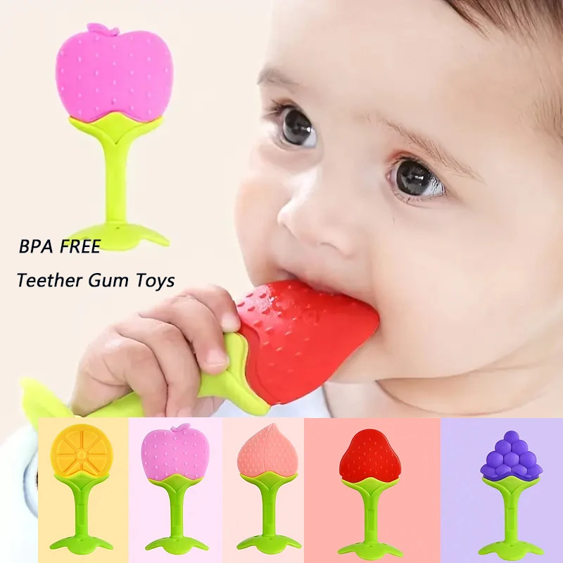 Teething Baby Toy Silicone Tee - Baby Products Sale 评论和价格