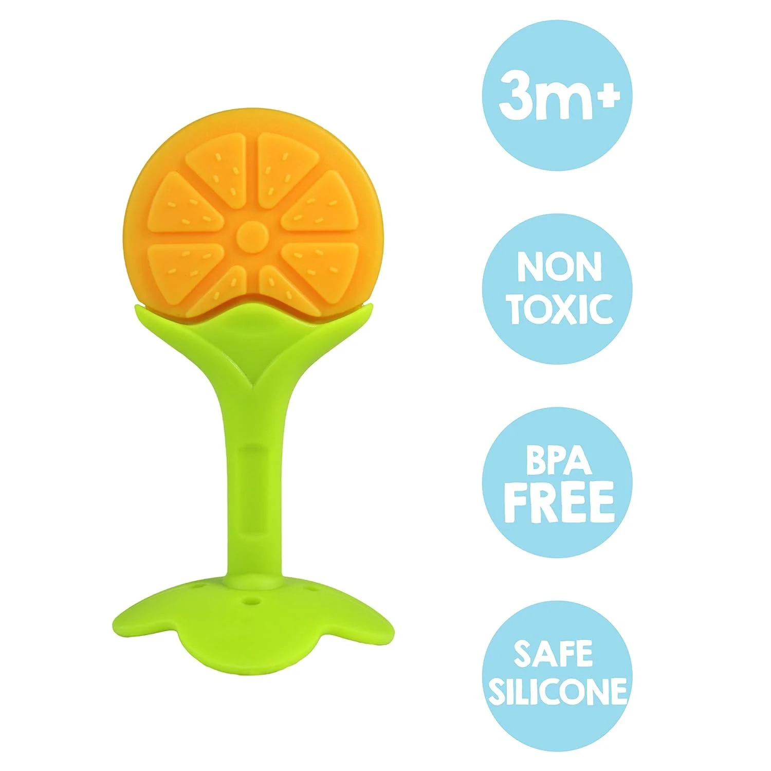 Teething Baby Toy Silicone Tee - Baby Products Sale 评论和价格